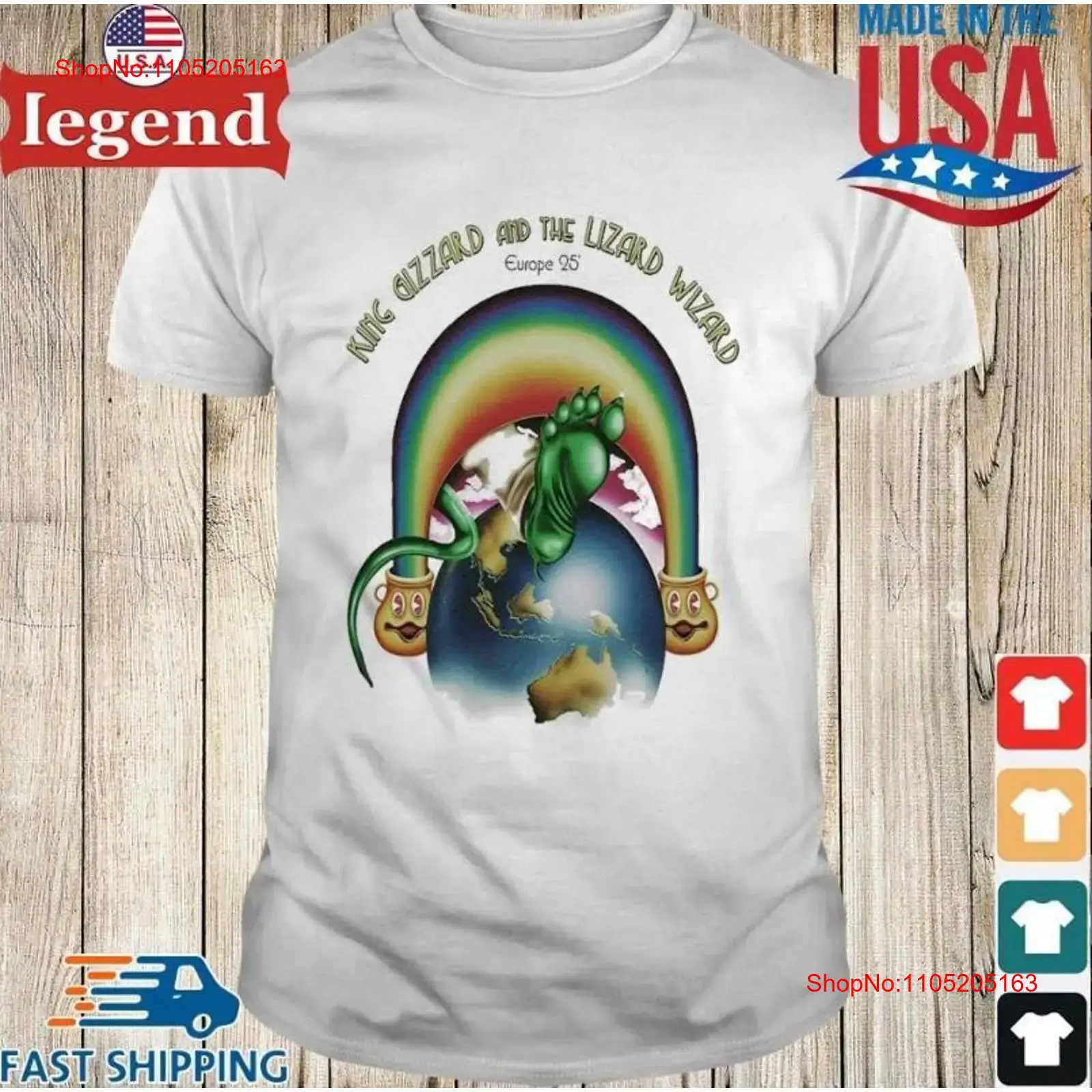 Vintage Fashion In 2025 - Koning Gizzard de Lizard Wizard Forest