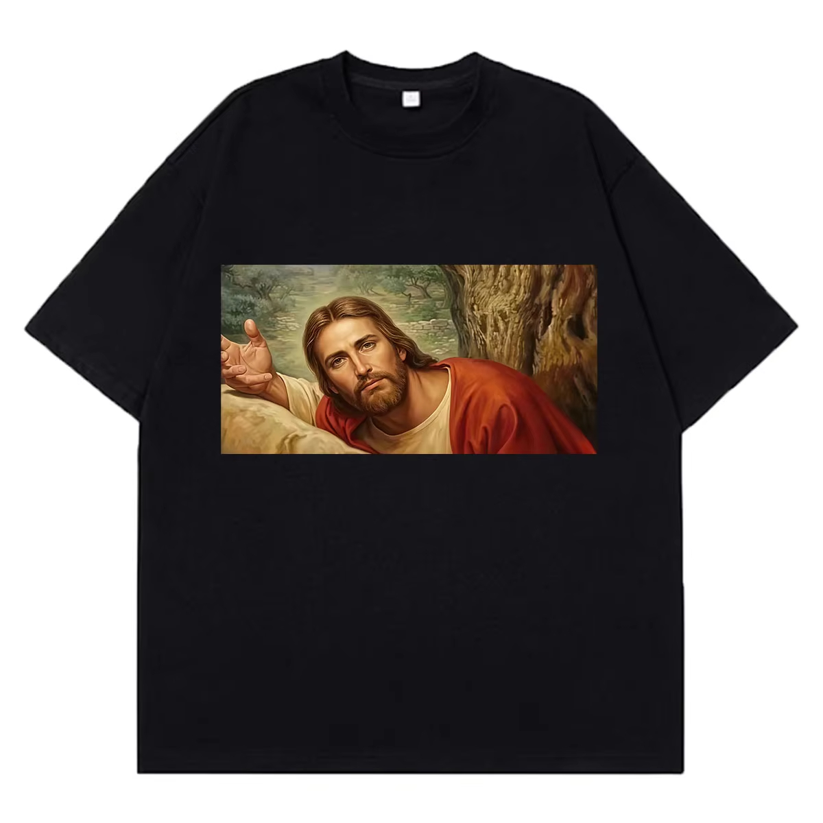 Vintage Fashion Looks - Jezus kijkt naar jou grappig Jezus