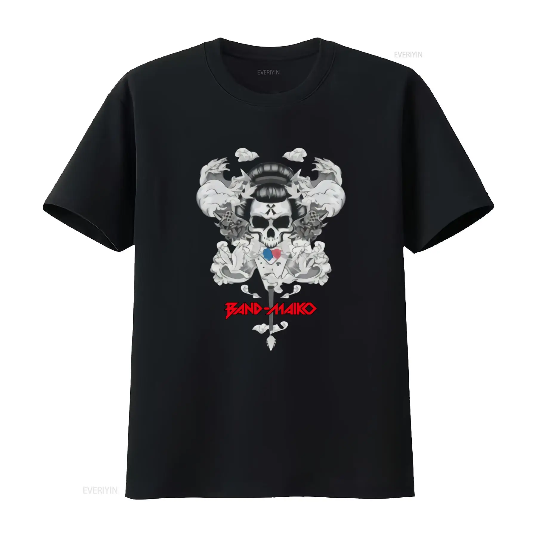 Vintage Fashion Buyer - Band Maiko Skull Design Klassiek T-shirt