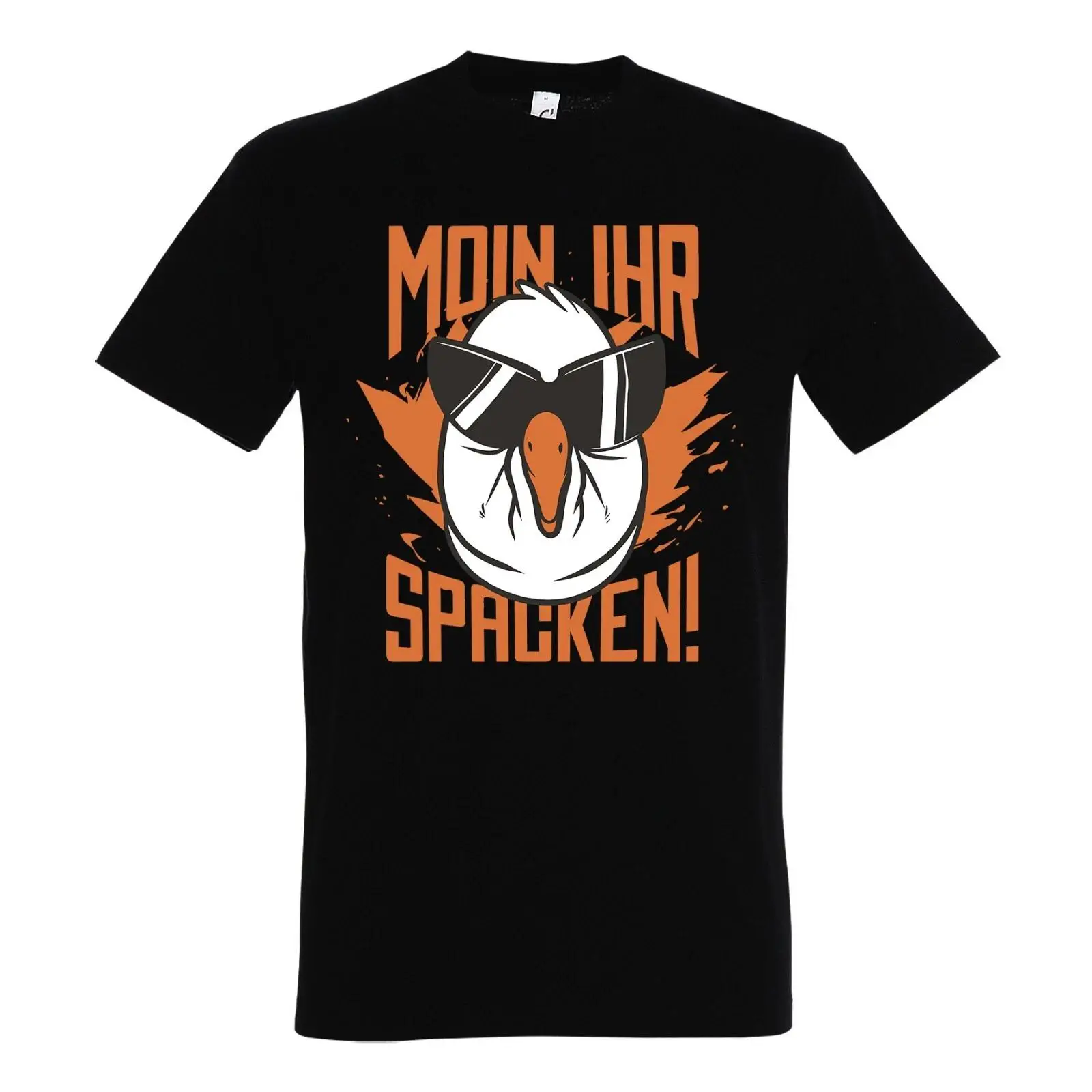 Vintage Fashion Looks - Heren T-shirt MOIN IHR SPACKEN Grappige
