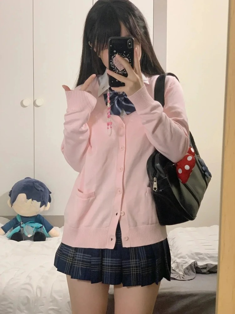 Vintage Fashion Style Female - Japanse Vintage Lange Mouw Vrouwen Leuke