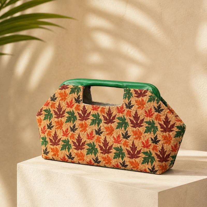 Modieuze clutch met esdoornbla - Vintage Fashion Style Female recensie en prijs