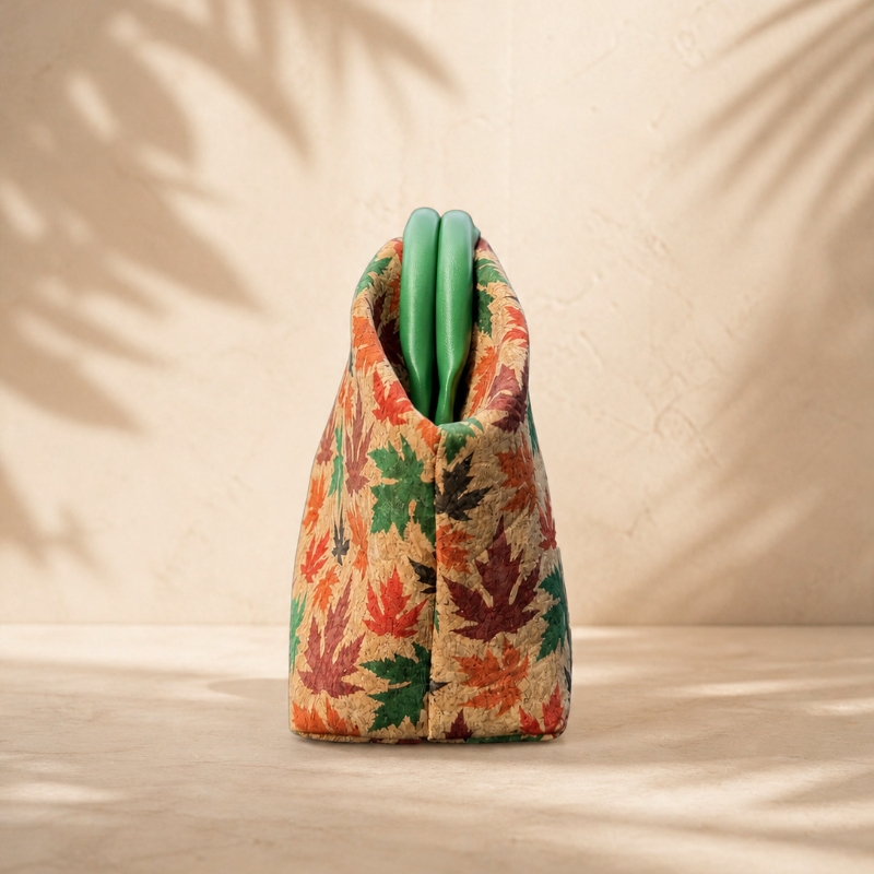 Modieuze clutch met esdoornbla - Vintage Fashion Style Female recensie en prijs