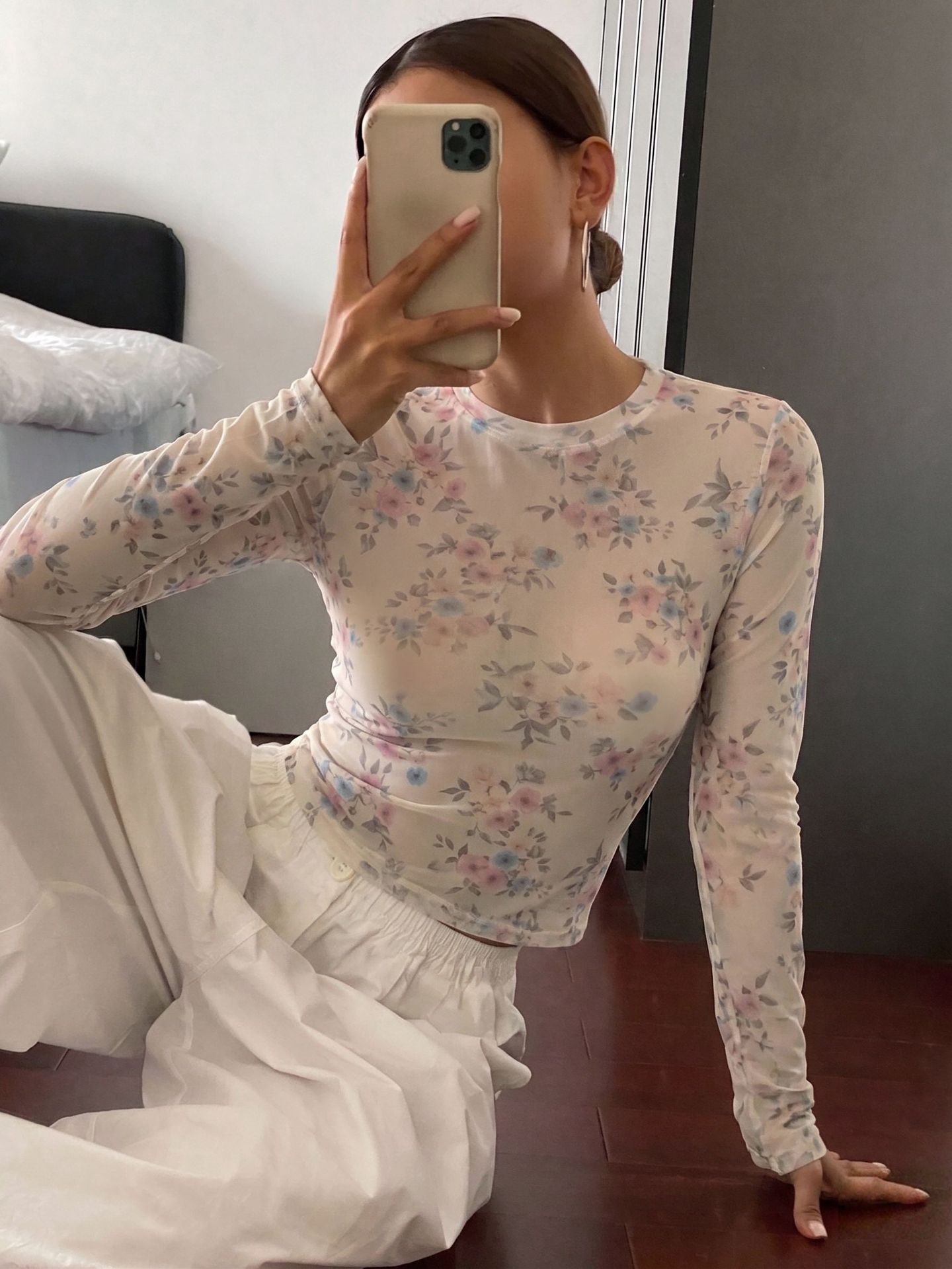 Dames 2026 Nieuwe Herfst Bloem - Printed Floral Shirt recensie en prijs