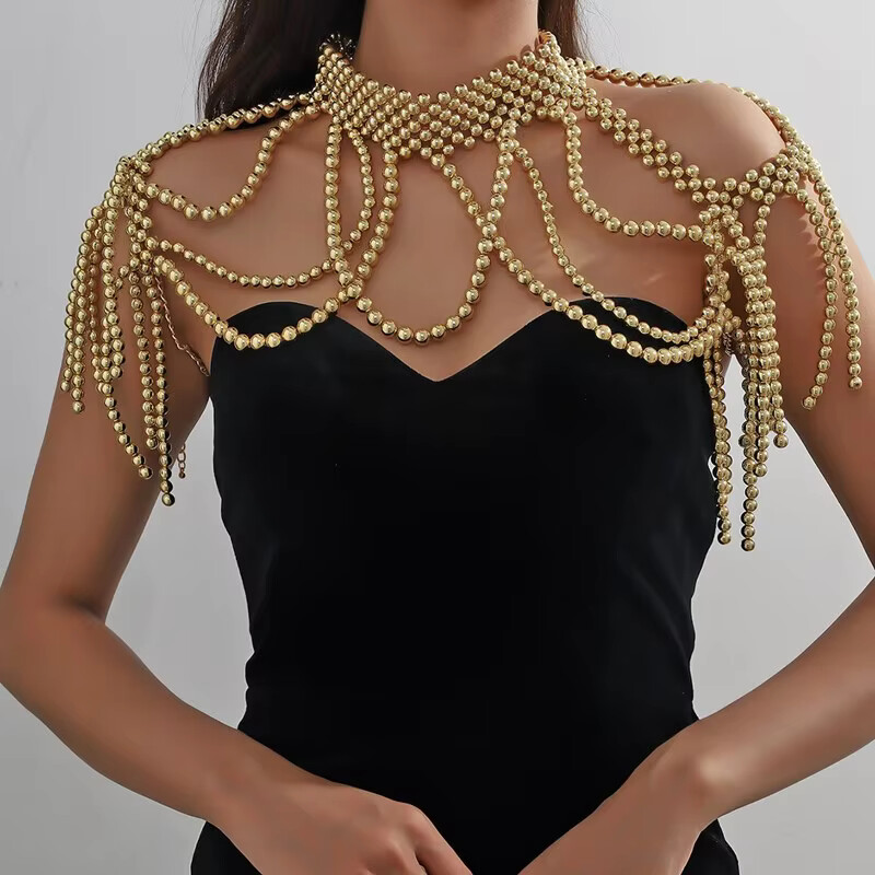 1 SET sjaal lichaam sieraden k - Vintage Fashion Guild recensie en prijs