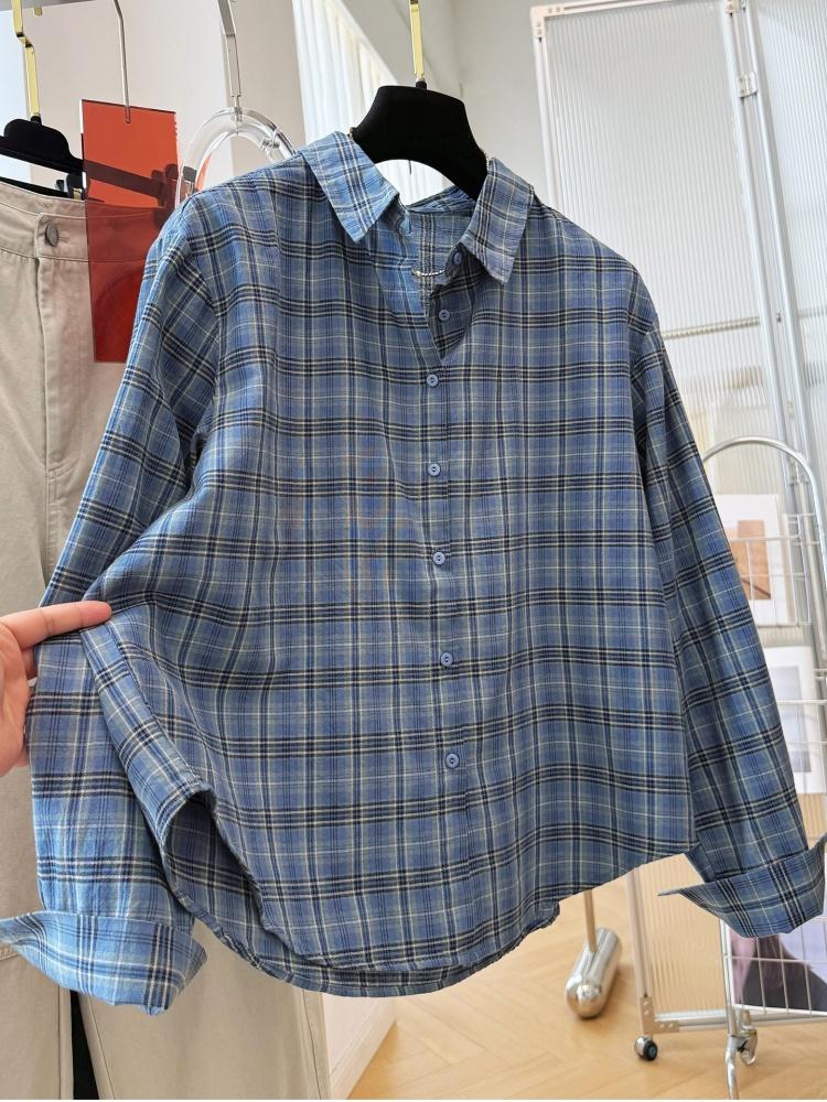 Dames Vintage Geruit Katoenen  - Vintage Fashion Style Female recensie en prijs