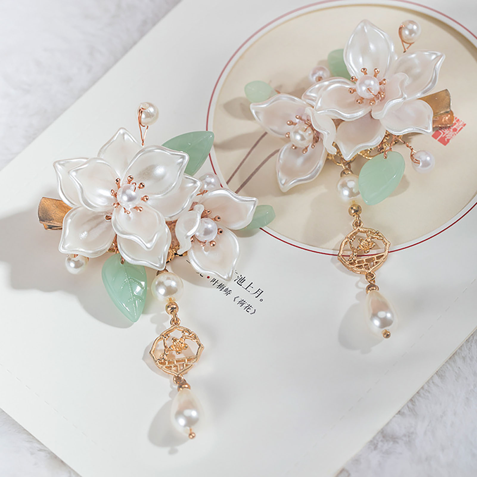 Vintage Camellia Haarclip Eleg - Vintage Fashion Guild recensie en prijs