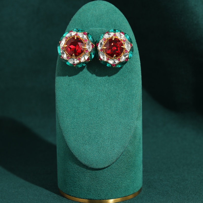 Vintage rode kristallen witte  - Vintage Fashion Jewelry Brands recensie en prijs