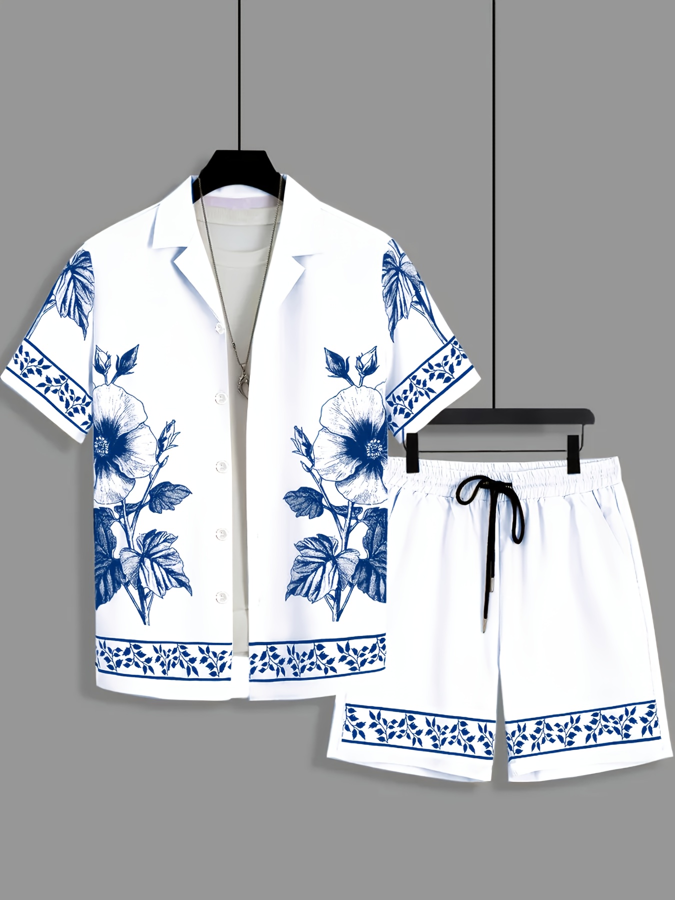 Losse tweedelige set voor here - Printed Floral Shirt recensie en prijs