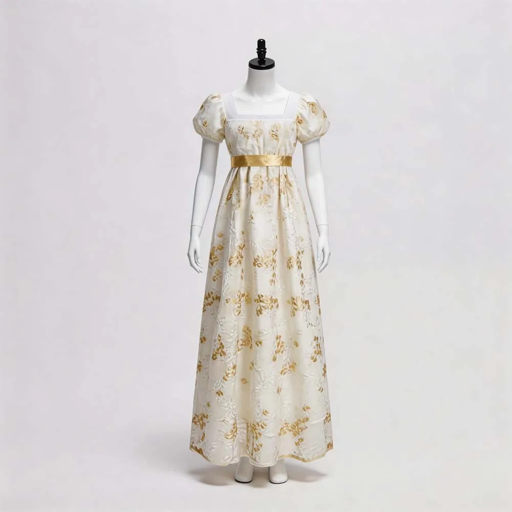 Europese vintage regency theej - Vintage Fashion Dress recensie en prijs