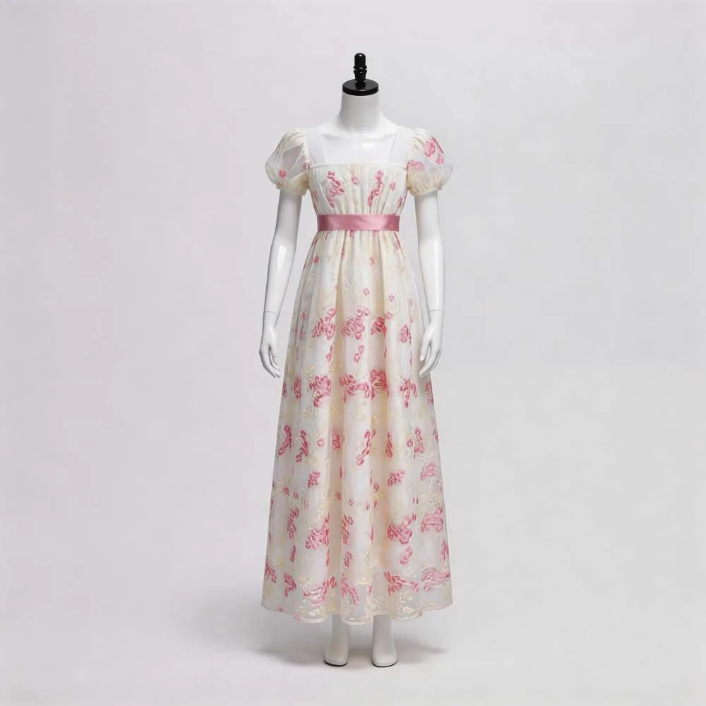 Europese vintage regency theej - Vintage Fashion Dress recensie en prijs
