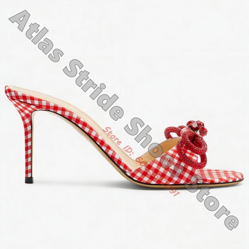 Dames rode witte gingham gerui - Vintage Fashion Dress recensie en prijs