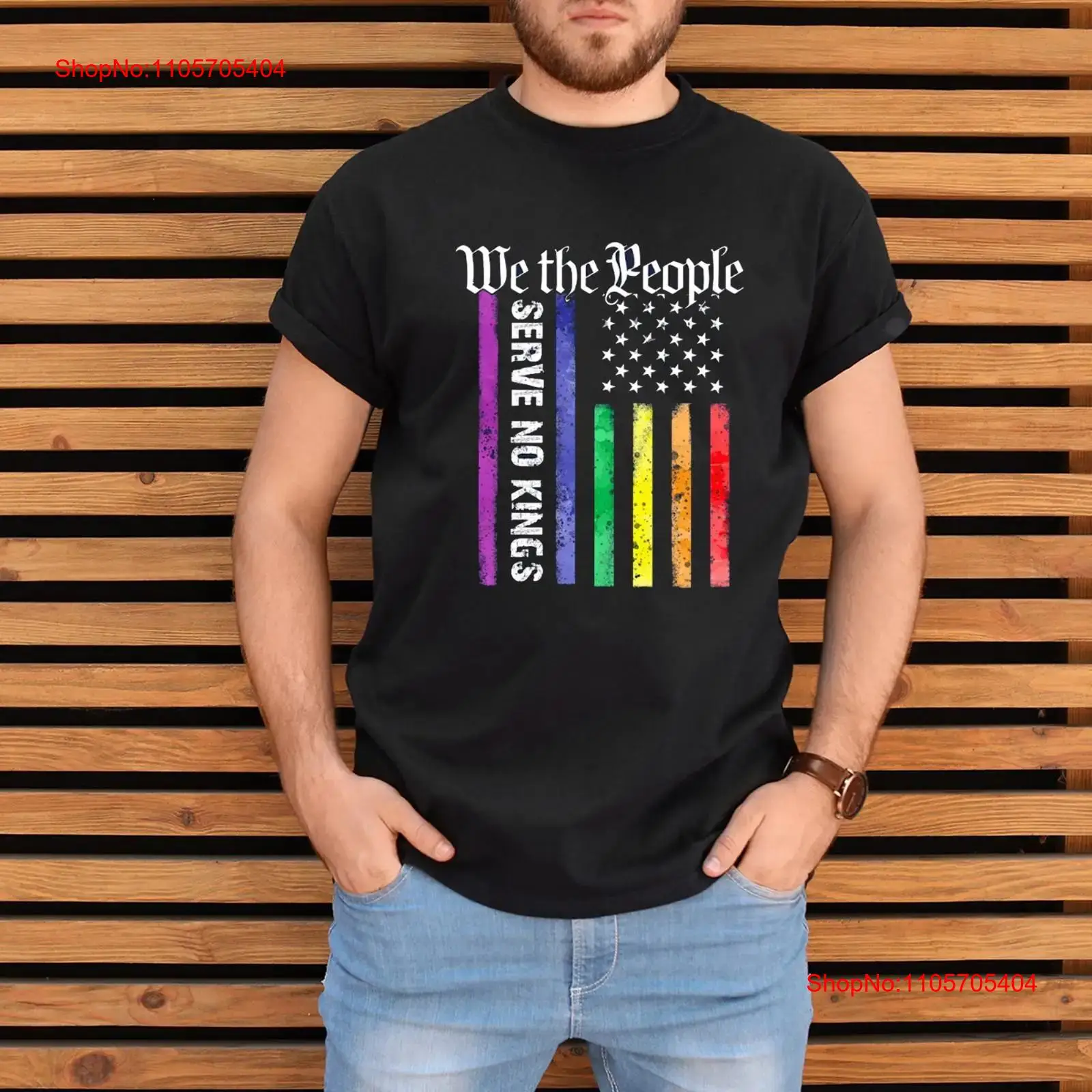 We The People Serve No Kings T - Vintage Fashion Community recensie en prijs