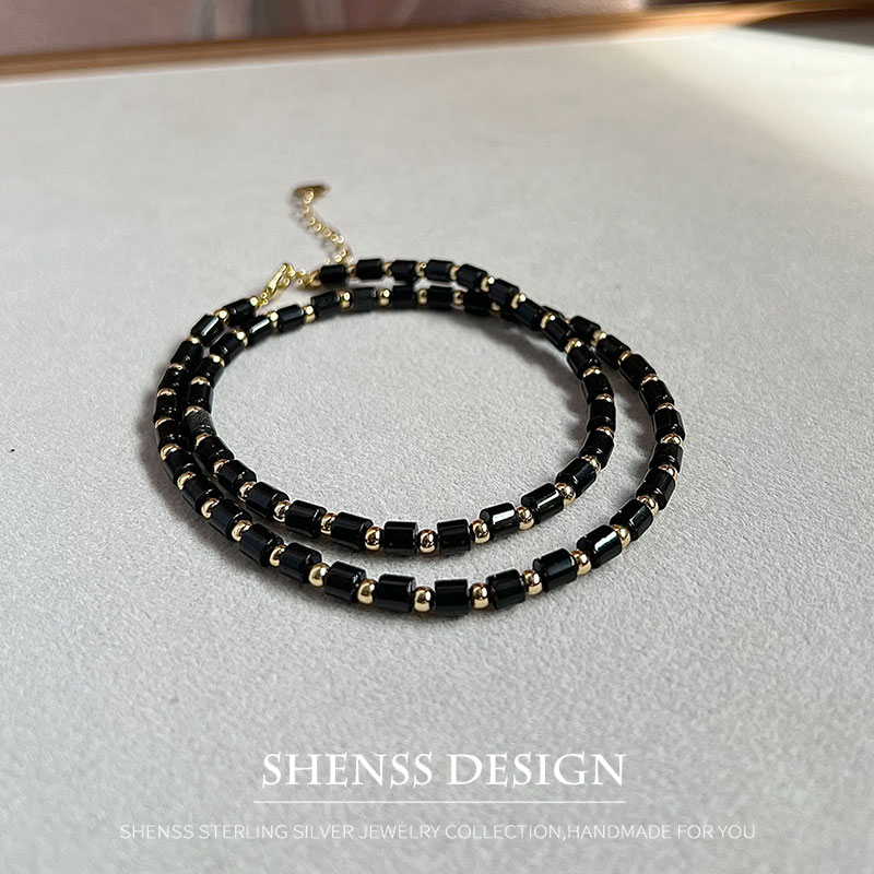 Natuurlijke 4Mm Obsidiaan Kett - Vintage Fashion Guild recensie en prijs