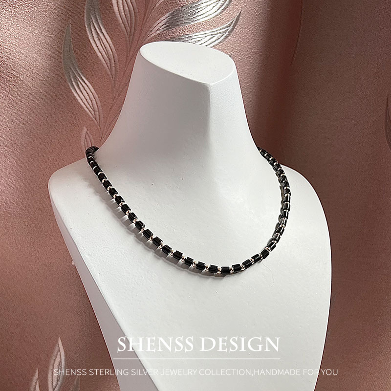 Natuurlijke 4Mm Obsidiaan Kett - Vintage Fashion Guild recensie en prijs