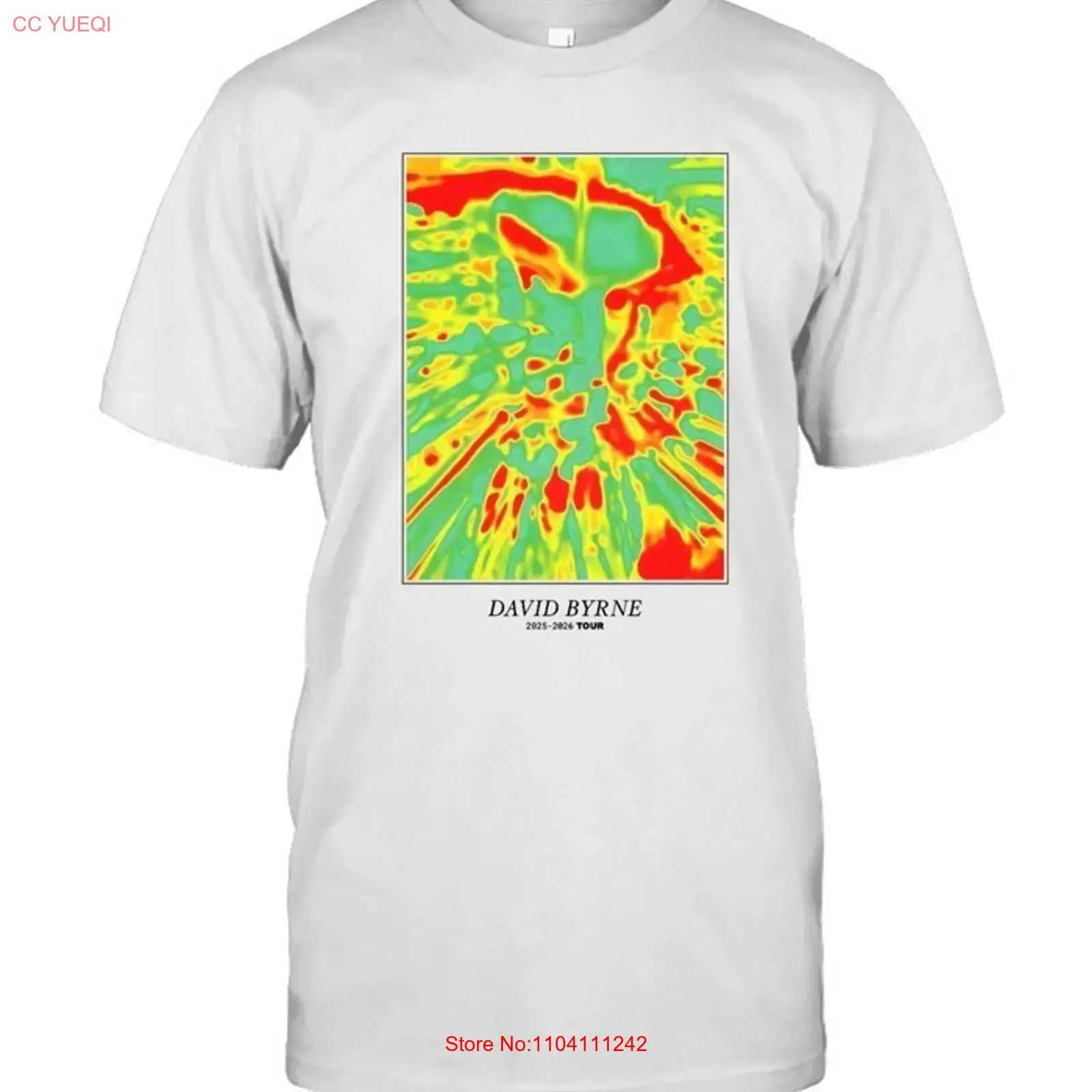 David Byrne 2025 2026 Tour T-s - Vintage Fashion In 2025 recensie en prijs